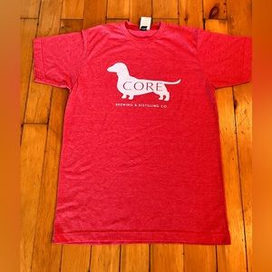 Core Brewing & Distilling Company Wiener Dog Shirt Medium